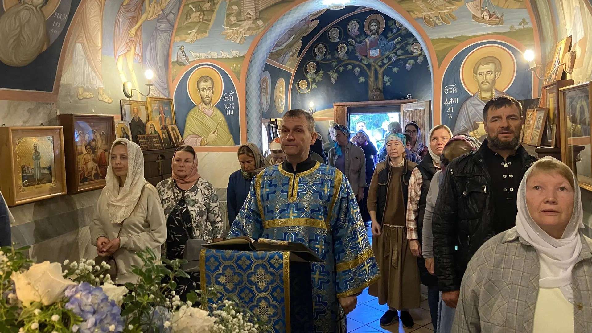 Литургия в праздник Успения