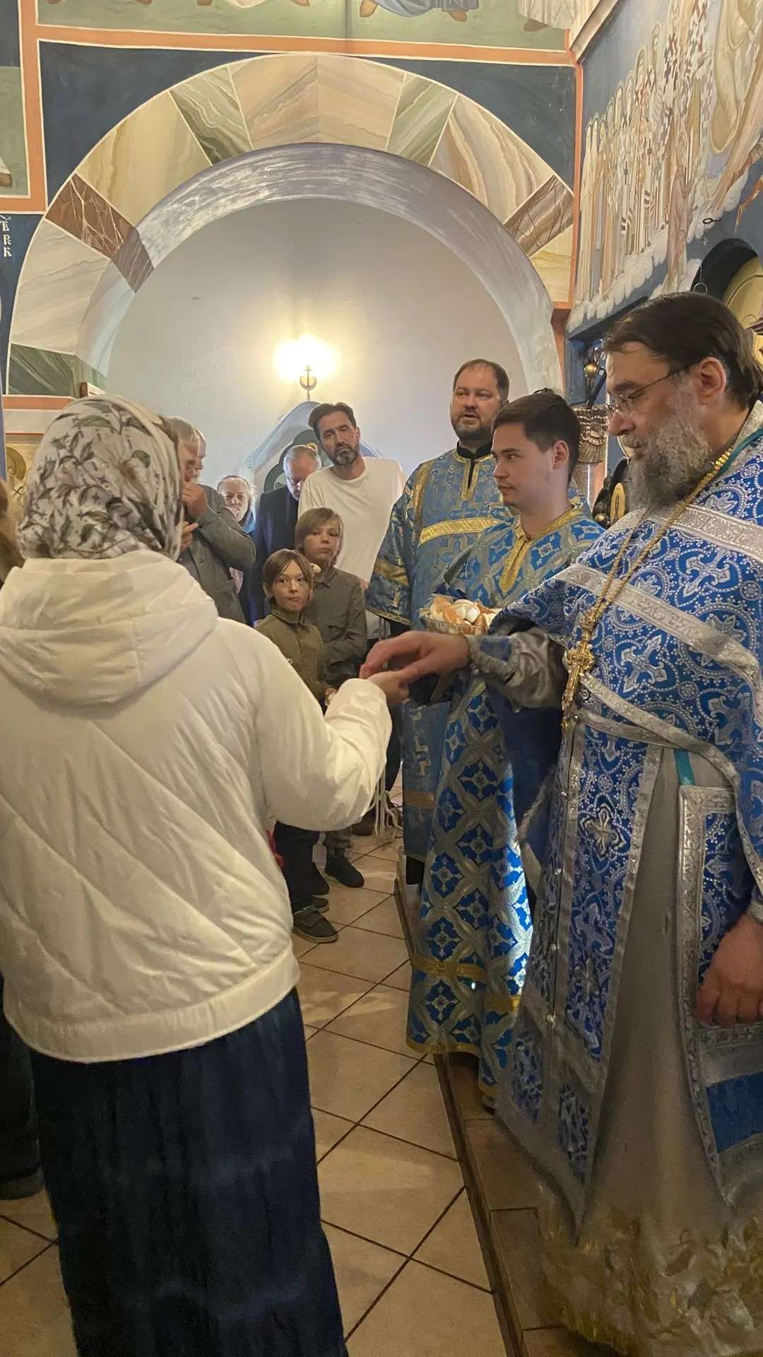 Литургия в праздник Успения