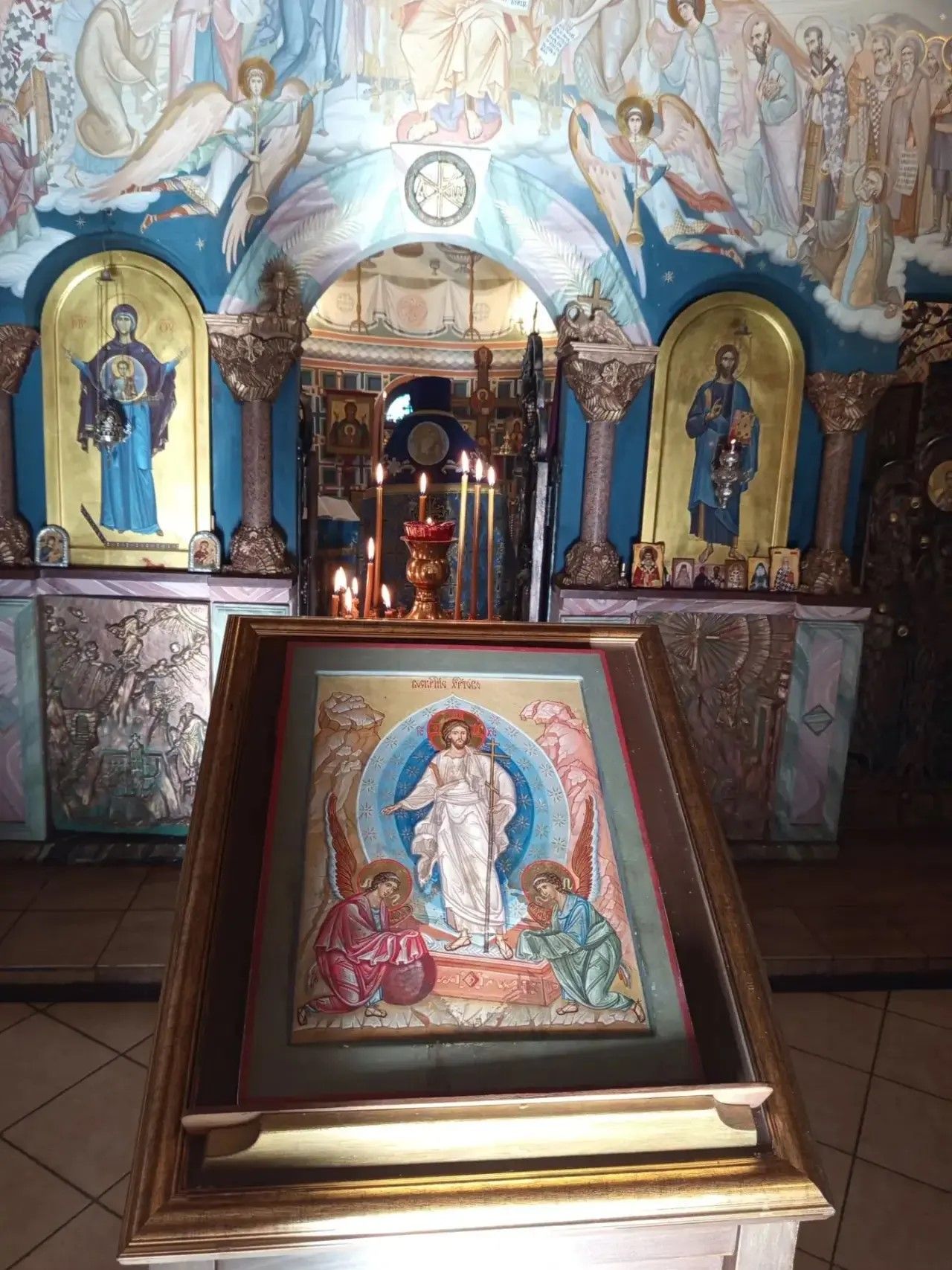 Всенощное бдение в Знаменской церкви