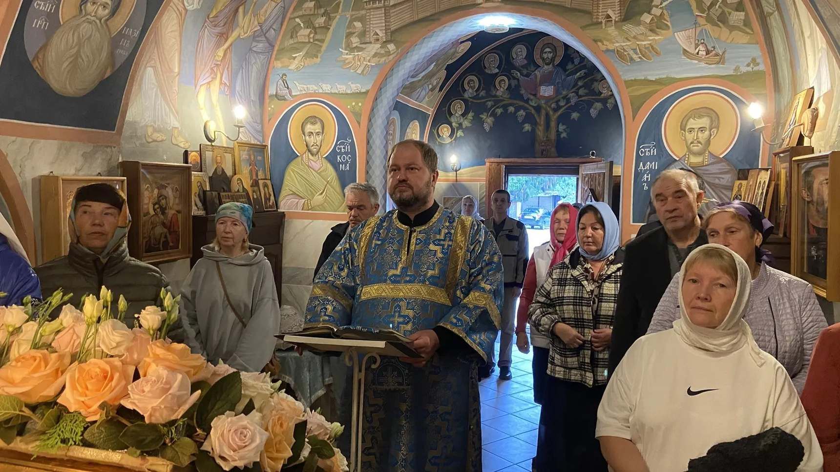 Литургия в праздник Рождества Богородицы