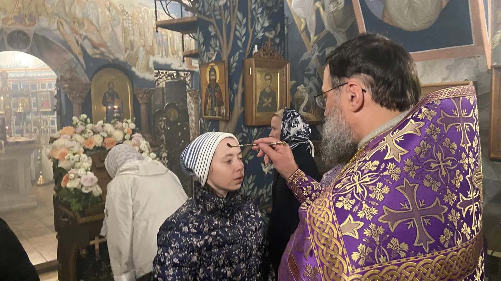Всенощное накануне праздника Крестовоздвижения