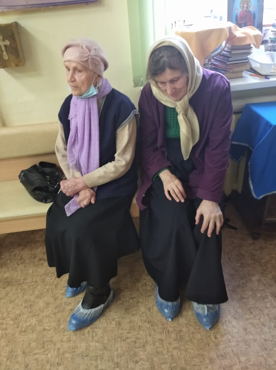 Прихожанки домовой церкви при Тверском областном психдиспансере